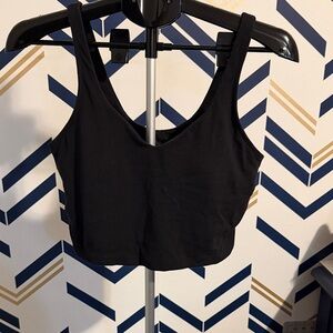 lululemon athletica Black Crop Top